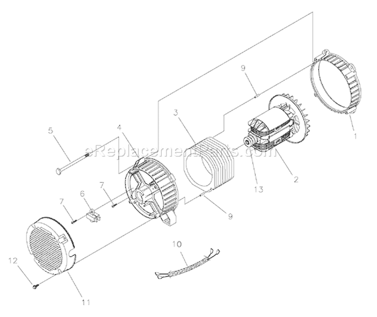 Page A Diagram and Parts List for 040298-0  Briggs and Stratton Generator